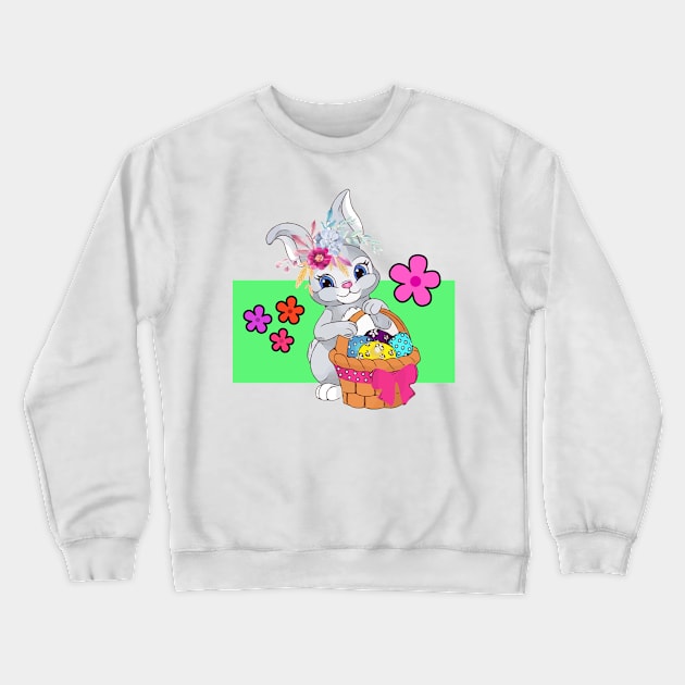 Easter Bunny Crewneck Sweatshirt by Birdbox